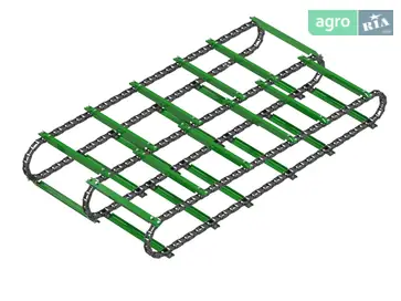 Транспортер наклонной камеры AH231006 для комбайна John Deere - фото