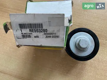 Ролик натяжной RE593280 для трактора John Deere 8R 310 - фото