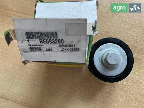 Ролик натяжний RE593280 до трактора John Deere 8R 310 - фото
