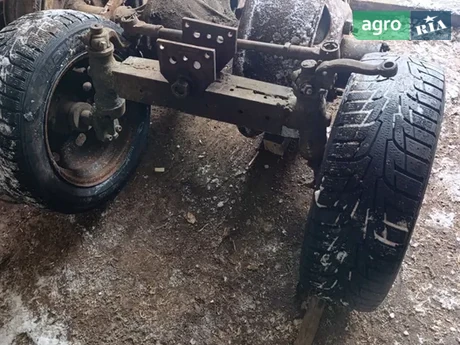 Передній міст Саморобний до мінітрактора - фото
