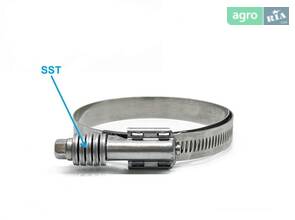 Хомут для шлангів Ø 70-92 мм, шир. 16 мм RE52702