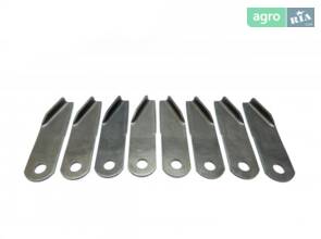 Комплект вигнутих ножів подрібнювача, 4 лівих + 4 правих 3262-00