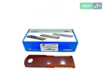 Нож AH205909, AH208469, AH213459, AH213457, H212699, H212700, HXE92550, HXE92551, H212698, H218169 для комбайна John Deere - фото