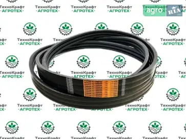 Ремінь клиновий AG14650W, H177178, 3RHB195, 1001913 до John Deere - фото