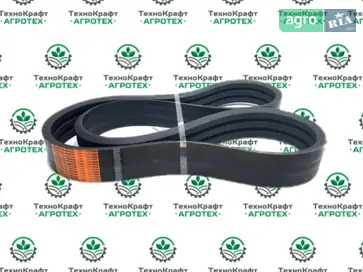 Ремінь клиновий AG10880W, H228260, H174367, H225035, 3RHC102, 1004686, 0244275 до John Deere - фото