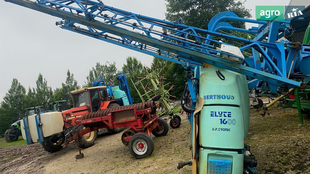 Опрыскиватель Berthoud Elyte 1600 Dp Tronic 2011 - фото 1