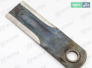 Ніж подрібнювача гладкий з втулкою ORIGINAL 755874.0 L=175мм Dотв=20мм