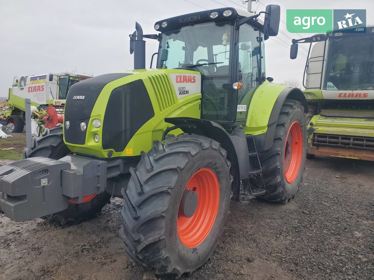 Трактор Claas Axion 2021 - фото 1