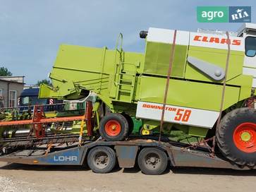 Claas Dominator 58 1986 - фото