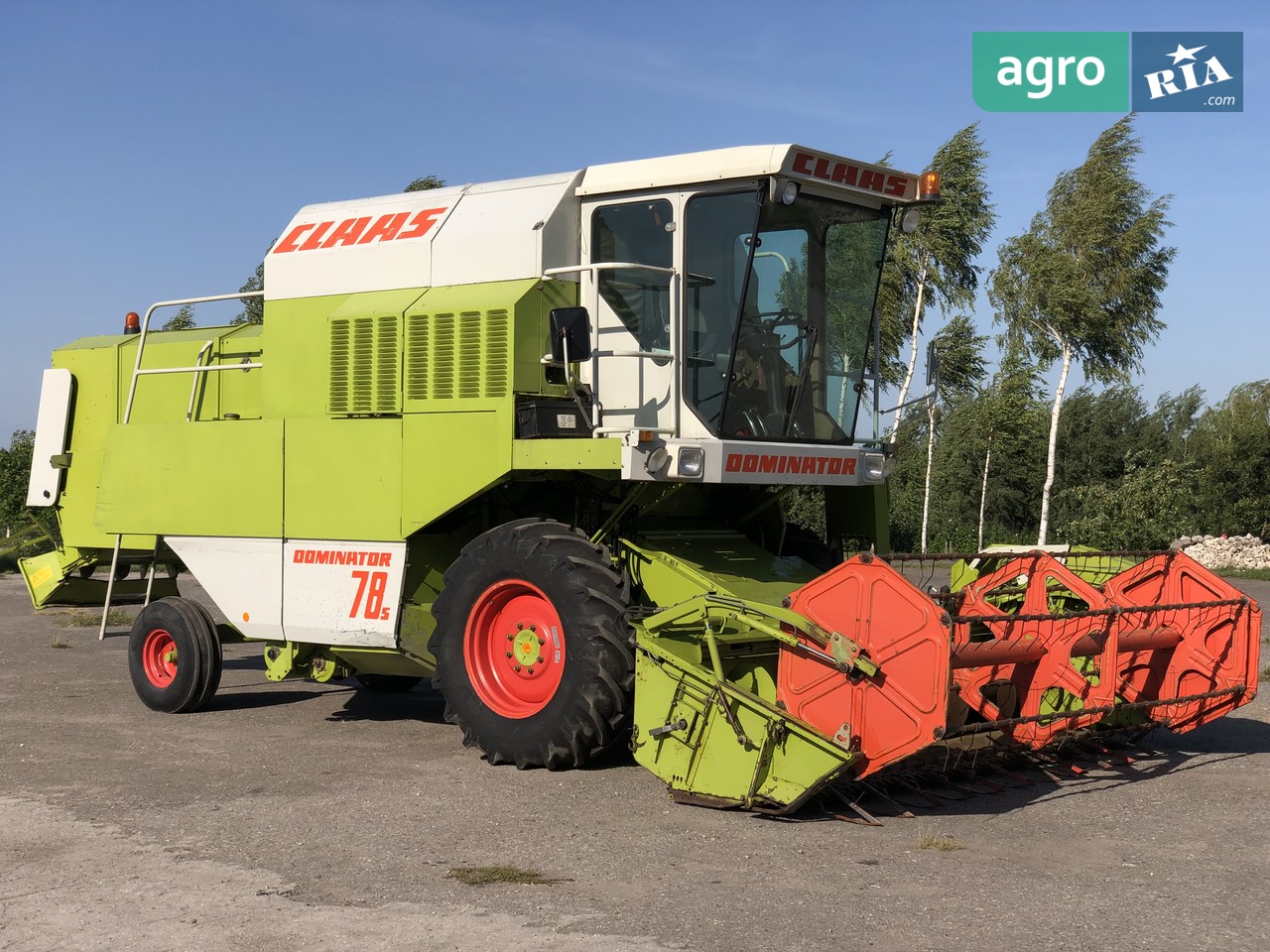 Мини комбайн Claas Dominator 78S 1988 - фото 1