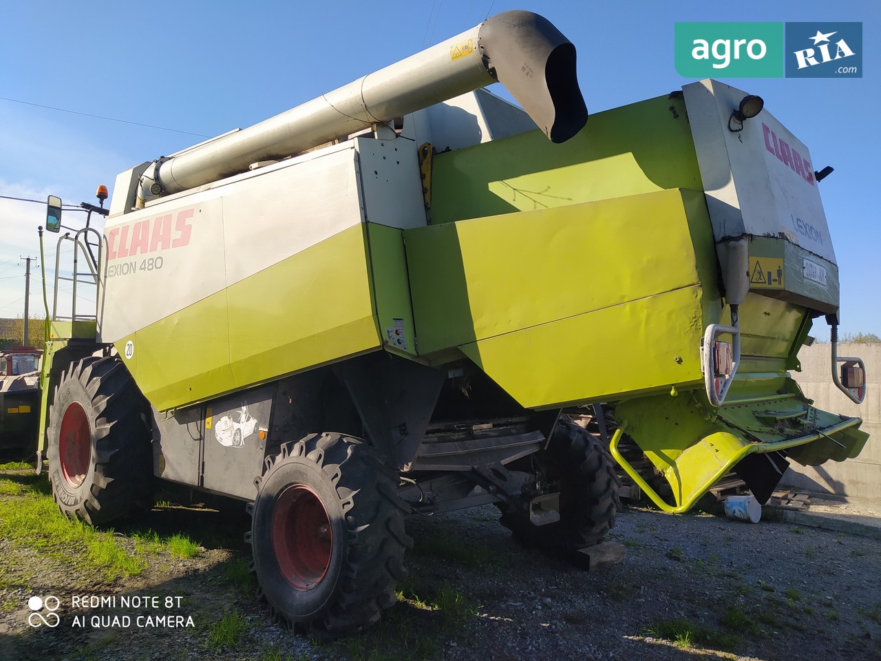 Комбайн Claas Lexion 450 2002 - фото 1