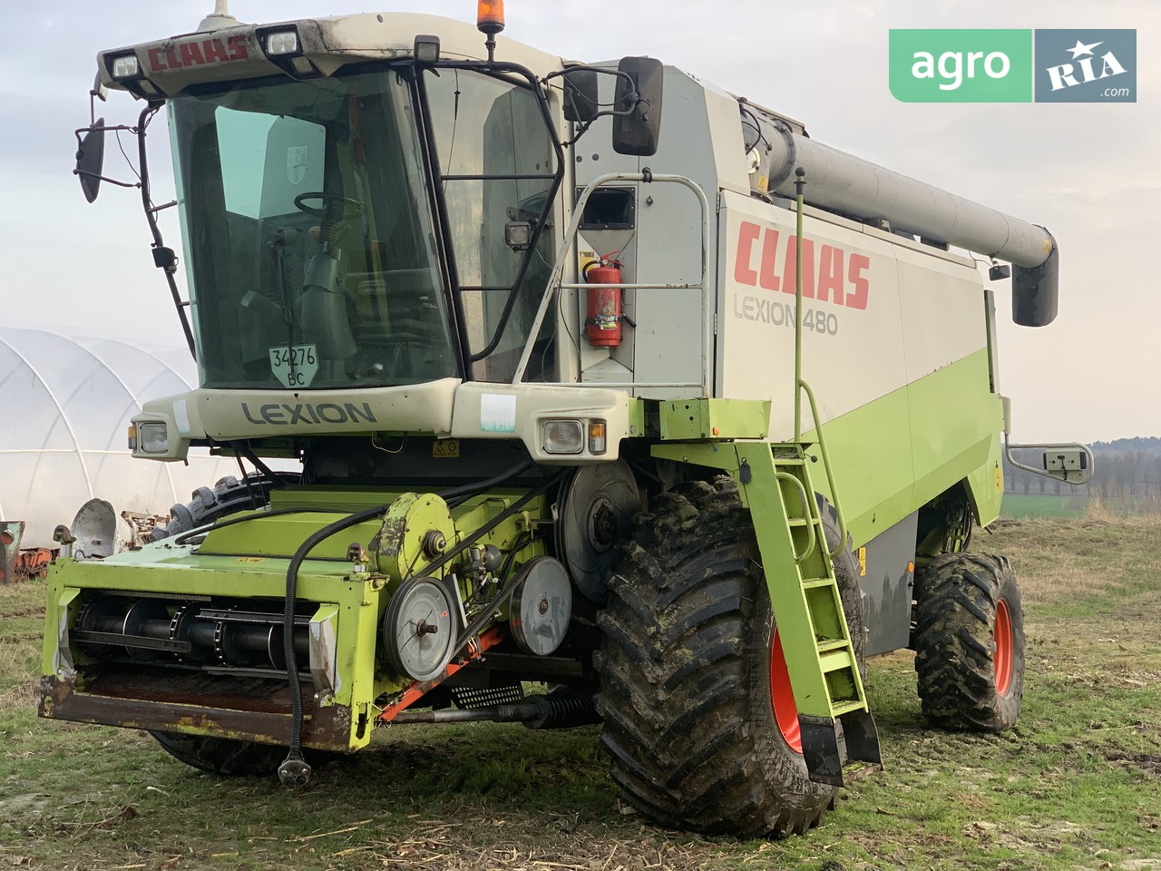 Комбайн Claas Lexion 480 2003 - фото 1