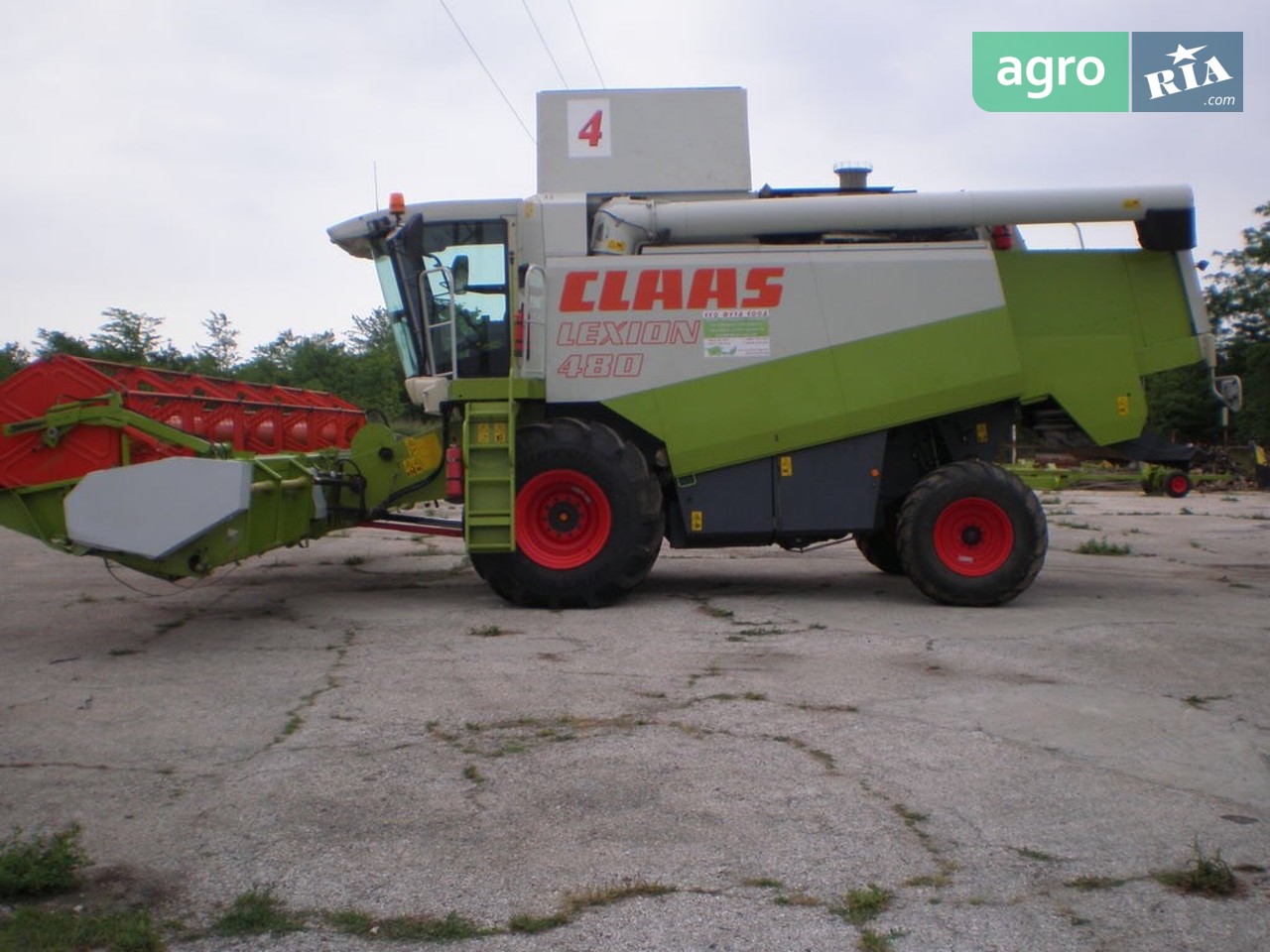 Комбайн Claas Lexion 480 2001 - фото 1