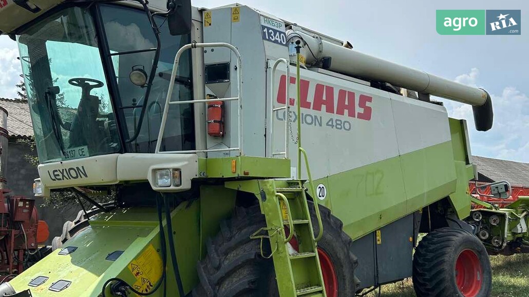 Комбайн Claas Lexion 480 2002 - фото 1
