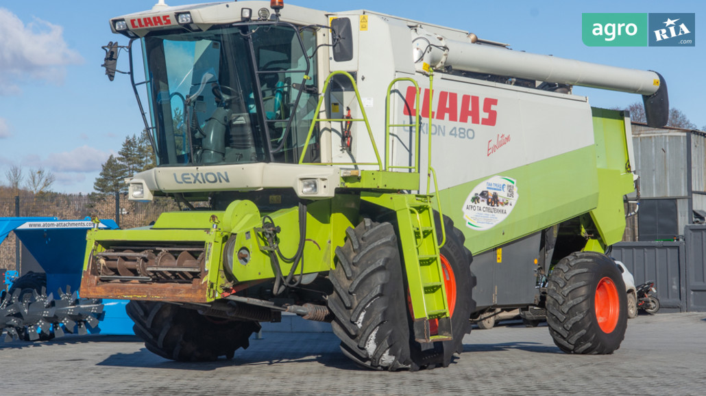 Комбайн Claas Lexion 480 2002 - фото 1