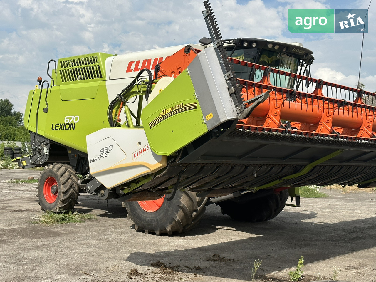 Комбайн Claas Lexion 670 2017 - фото 1