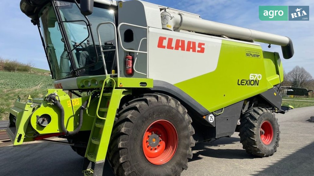 Комбайн Claas Lexion 670 2012 - фото 1