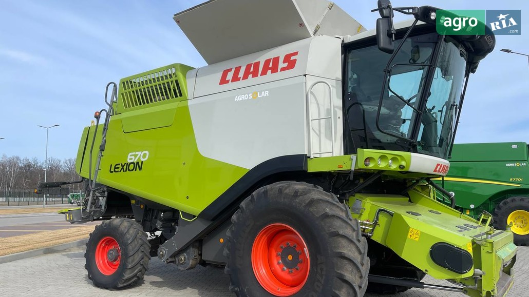 Комбайн Claas Lexion 670 2016 - фото 1
