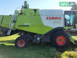 Комбайн Claas Lexion 670 2012