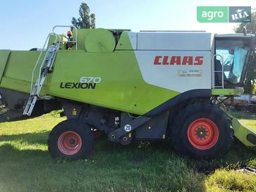 Claas Lexion 670 2012 - фото