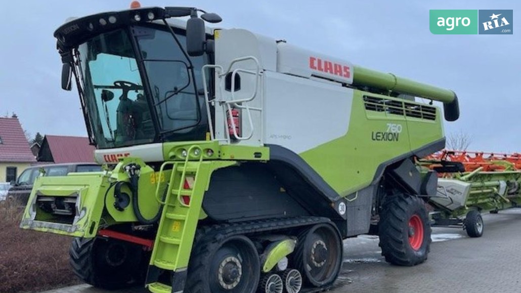 Комбайн Claas Lexion 760 Terra Trac 2017 - фото 1