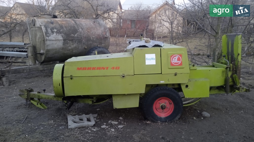 Прес-підбірник Claas Markant 40 2005 - фото 1