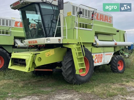 Комбайн Claas Mega 2002 - фото