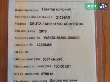Deutz-Fahr Agrotron 2018 - фото