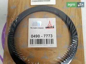 Cальник колінвала задній двигунів Deutz F004200210320, 0490-7773 Fendt