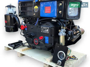 Двигун FORTE Д-180E дизельний 8 к.с. маховик, з електростартером.