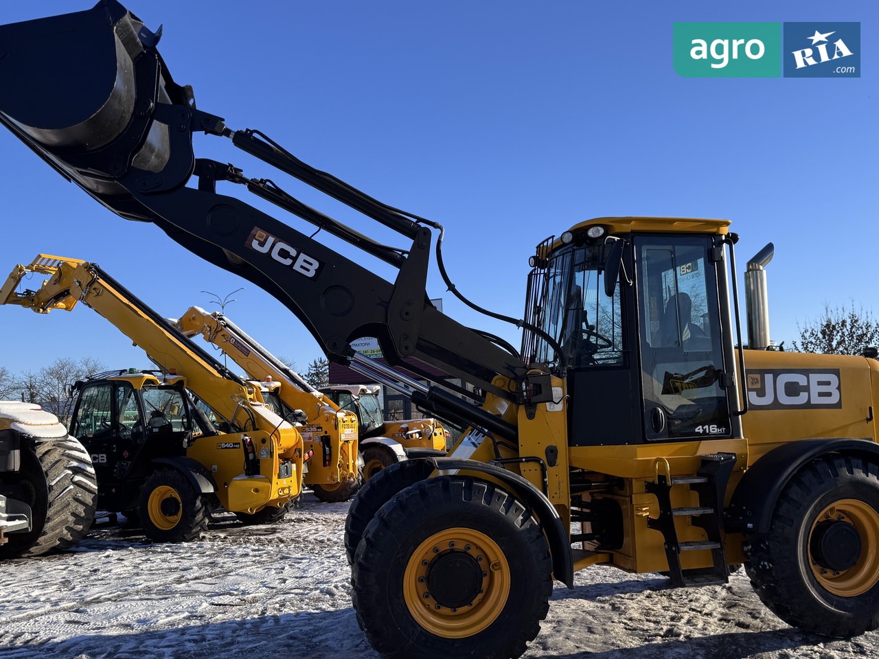 Навантажувач JCB 416 HT 2011 - фото 1