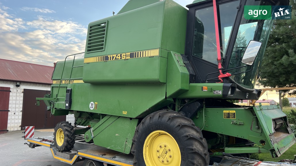 Комбайн John Deere 1174Sll 1991 - фото 1