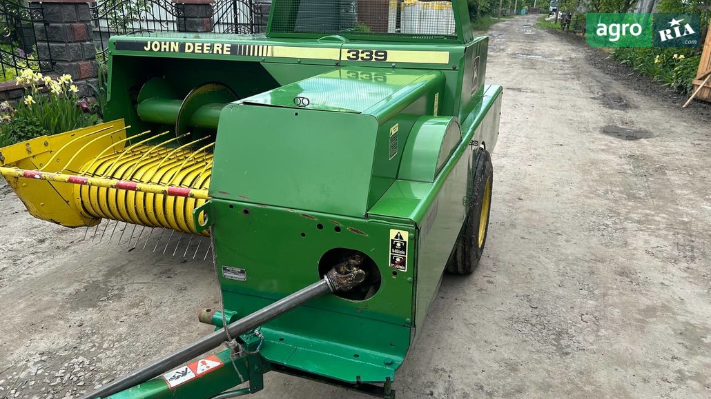 Прес-підбірник John Deere 339 1989 - фото 1