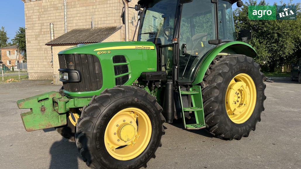 Трактор John Deere 6100 D 2011 - фото 1