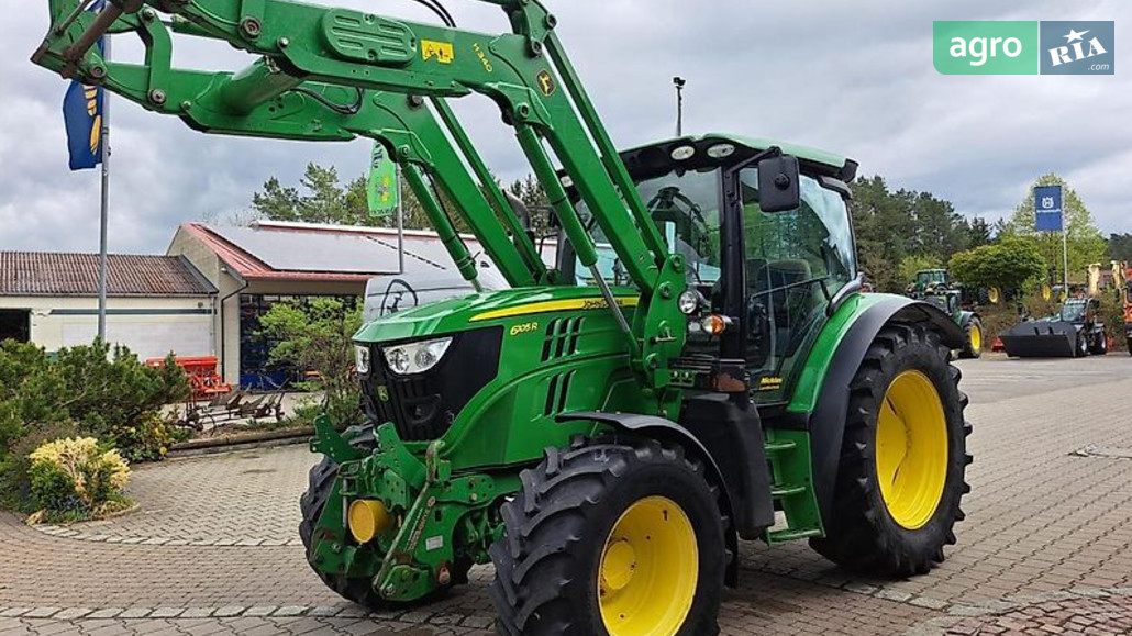 Трактор John Deere 6105 R 2012 - фото 1