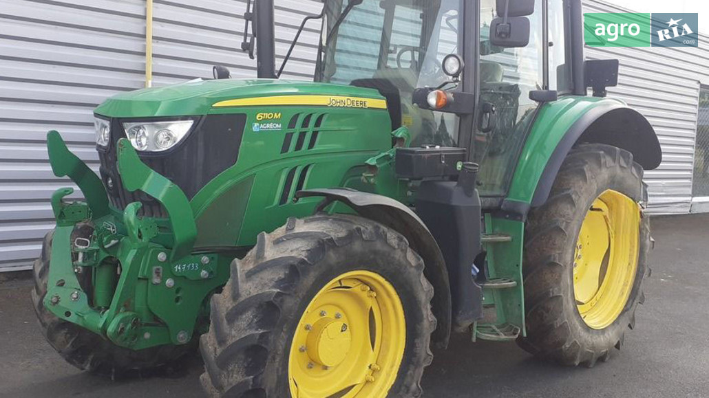 Трактор John Deere 6110 M 2019 - фото 1