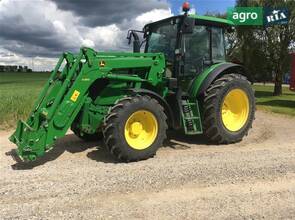 Трактор John Deere 6110 2014
