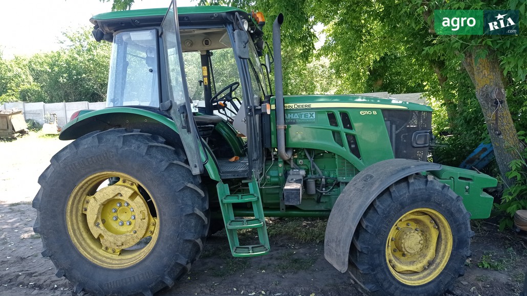 Трактор John Deere 6110B 2017 - фото 1
