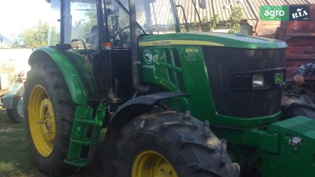 Трактор John Deere 6110B 2018 - фото 1