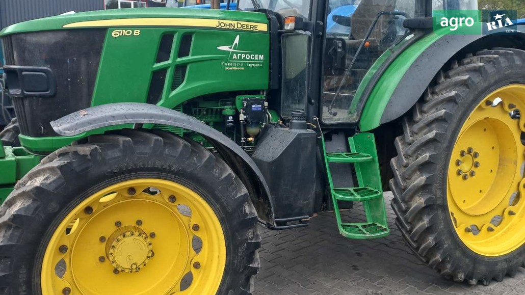 Трактор John Deere 6110B 2018 - фото 1