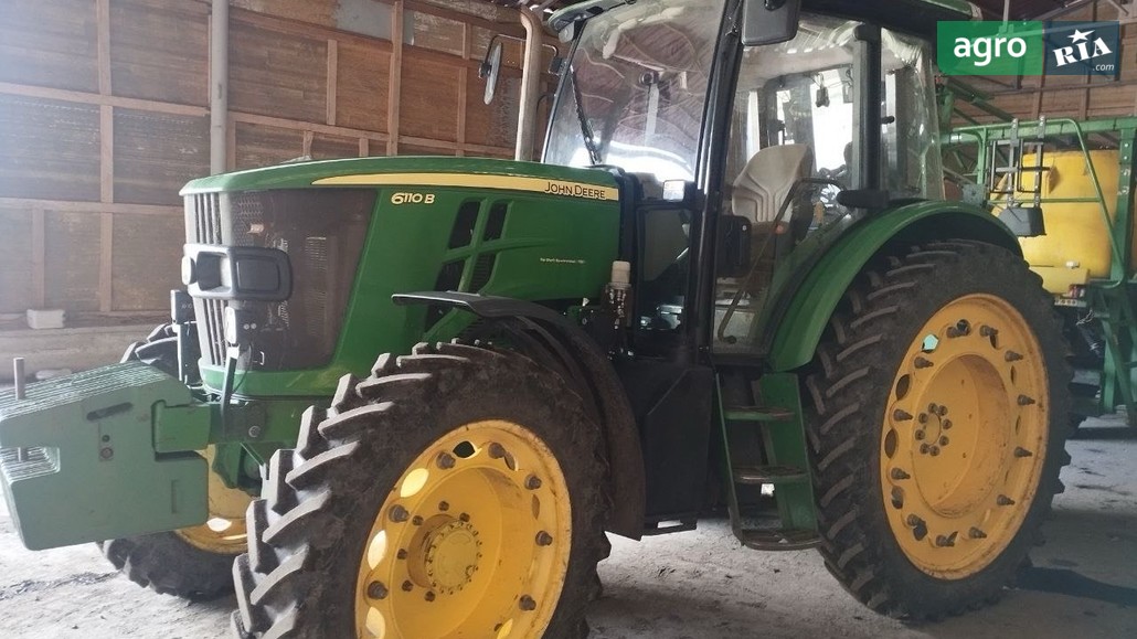 Трактор John Deere 6110B 2018 - фото 1