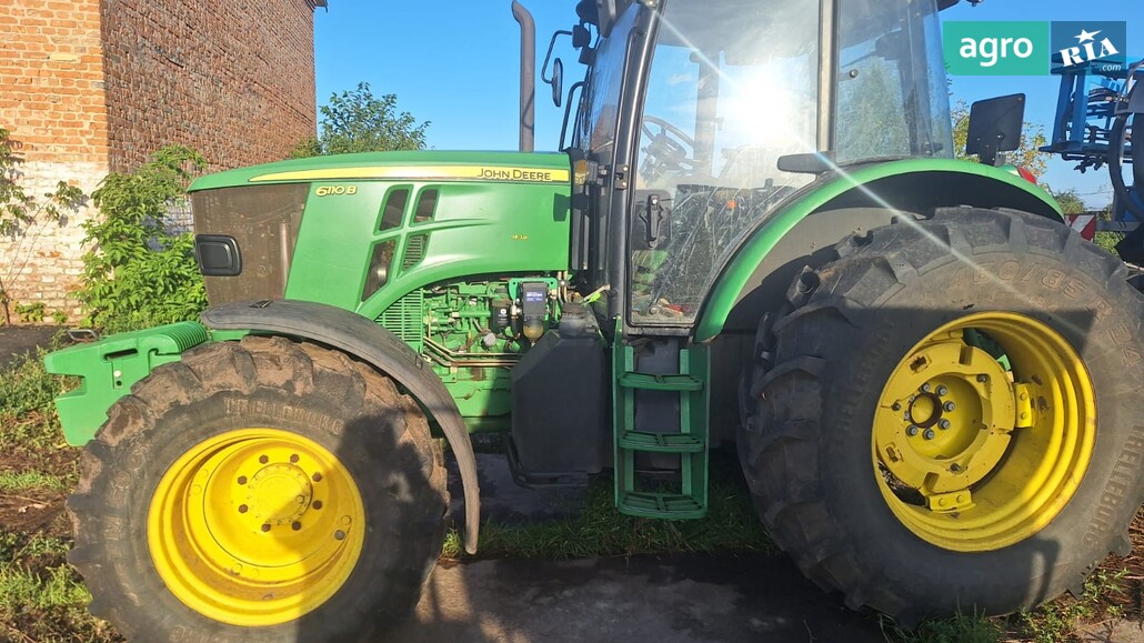 Трактор John Deere 6110B 2019 - фото 1