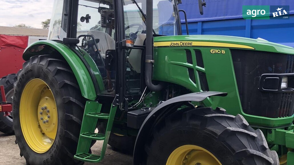 Трактор John Deere 6110B 2019 - фото 1