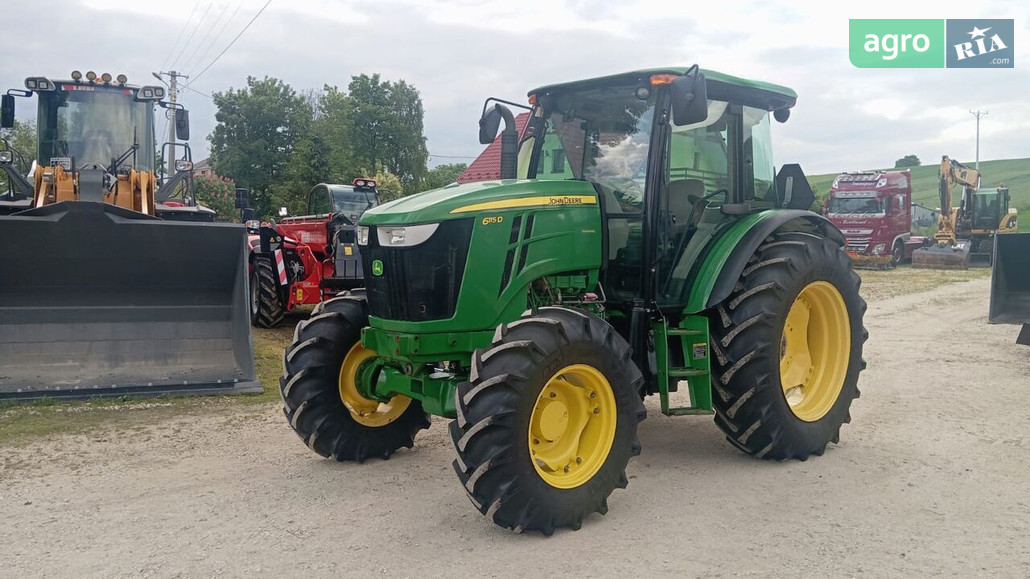 Трактор John Deere 6115D 2015 - фото 1