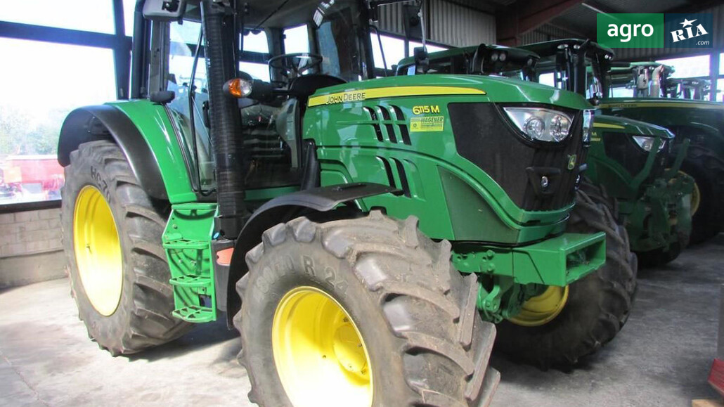 Трактор John Deere 6115M 2015 - фото 1
