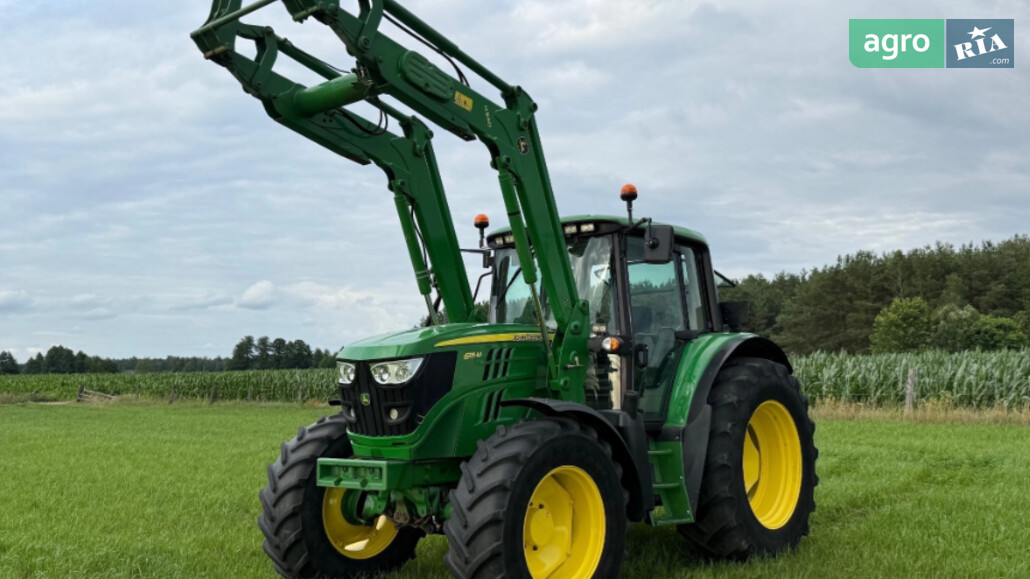 Трактор John Deere 6115M 2014 - фото 1