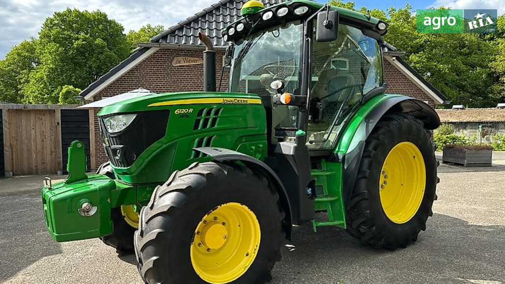 Трактор John Deere 6120 R 2016 - фото 1