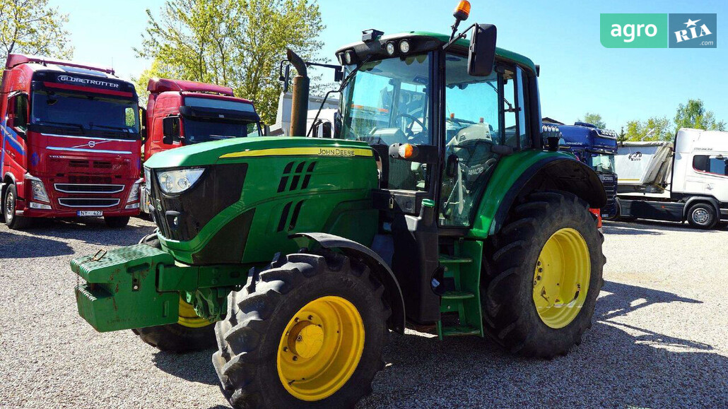 Трактор John Deere 6120M 2016 - фото 1