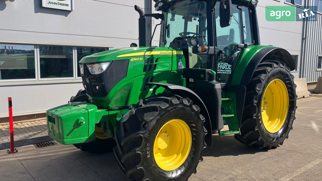 Трактор John Deere 6140M 2022 - фото 1