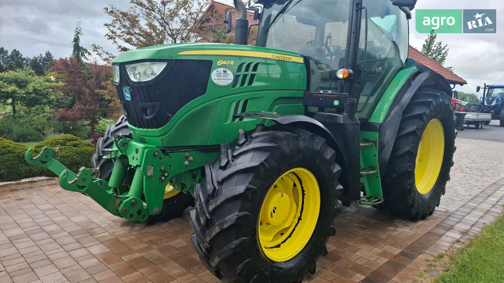Трактор John Deere 6140R 2013 - фото 1